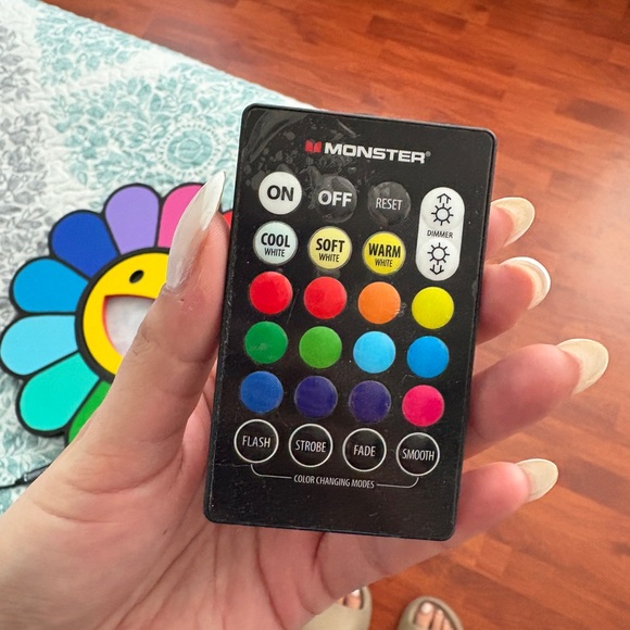 Multicolor Smiling Flower Wall Decor - Picture 9 of 10